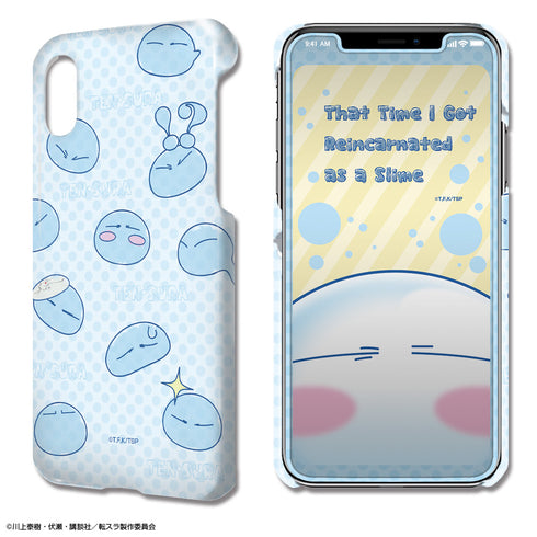 『転生したらスライムだった件』デザジャケット iPhone X/XS ケース&保護シート (リムル)